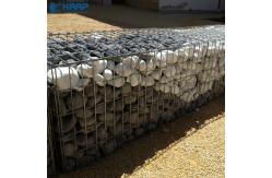 China 6mm Welded Gabion Wall For Landscape Decoration supplier