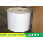 One side coated duplex paper board grey back with high stiffness 230g-450g