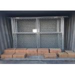 Galvanized 6ft*12ft Chain Link Temporary Fencing Removable Temp Chain Link Fence for sale