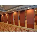 Folding Portable Wall Partitions Hall Partition Wall No Floor Track for sale