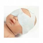 Reusable Neonatal Eye Protector Mask Elastic Non Woven Fabric Material