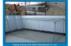 China 2*1*1m Hot Dipped Galvanzied Gabion Wire Mesh For Slop Protection supplier