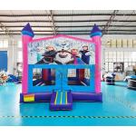 Plato Inflatable Bounce Houses Backyard Frozen Kids Bouncy Castle for sale