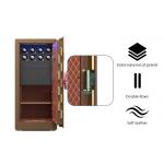 Double Alarm Solid Steel Jewelry Watch Winder Safes With 7 Open Ways
