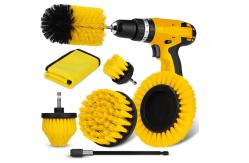 China PP Drill Brush Attachment Set 7 Pieces For Cleaning supplier
