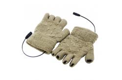 China USB Electric Heated Gloves Winter Adjustable Temperature Lightweight Heating Mittens For Office supplier