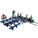 40'' Wood Log cutting vertical band saw machine band sawmills with carriage for sale