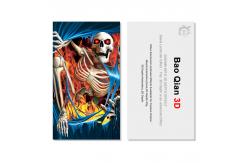 China Small Size Custom Design 3D Lenticular Card For Advertisement supplier