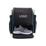 600D PVC Pickleball Racket Bag Backpack OEM / ODM With Outsides Racket Pocket Design