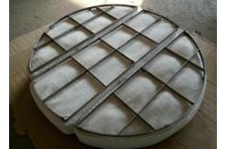 China 316L Steel Grids And PTFE Mesh Pad Demister ISO9001-2015 Certification supplier