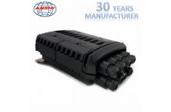 China Wall Mounting IP68 FTTH 144 Port Fiber Optic Closure supplier