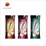 Client Designed Moisture proof Snack Packaging Bag Aluminum Foil Shiny Finish for sale
