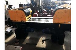 China 60T Automatic Conventional Pipe Rotator Welding , Yellow Pipe Turning Rolls supplier