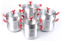China 4mm Die Casting Aluminum 12cm Aluminium Saucepan Sets supplier