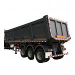 3 Axle 30CBM Semi Dump Trailer Tipper Semi Trailer Transport Sandstones, Ore for sale