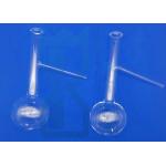 Morse 6.5 1732℃ Optical Quartz Round Bottom Flask for sale