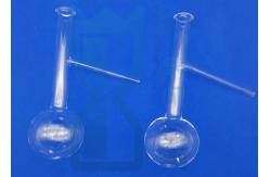 China Ends Open Quartz Pipe Glass Tube Reactor Transparent For UV Lamp supplier