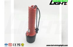 China USB Charger 3000lux 750mA Rechargeable Torch Light 10W IP68 supplier