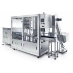 5-30ml Slim Plastic Bottle Unscrambling, Air Rinsing,Filling, Capping and Packaging Line for sale