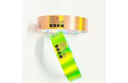 China Plastic Glitter Party Wristbands Silver/Gold/Customized Options for Your Event supplier