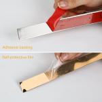 Metal Stainless Steel Adhesive Roll Flat Tape with Color Coating for sale