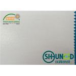 OEKO - TEX Cotton Interlining For Shirt , Bonded Interlining With Flat Coating