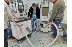 China 0.2-0.5MPa Sludge Cleaning Machine Aluminum Chips CNC Coolant Tank Cleaning supplier