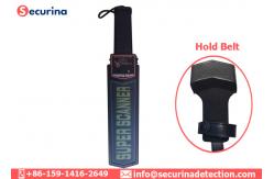 China Portable Electronic Security Metal Detector Wand Intelligent Alarm Continuous Adjustment supplier
