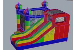 China EN14960 410D Jumping Inflatable Children Bounce House supplier