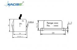 China Linearity Uniaxial Accelerometer Sensor 0.5 - 4.5V Wide Measuring Range supplier
