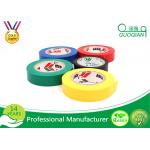Flame Retardant Single Side Adhesive PVC Electrical Tape , Width 1-4 Cm