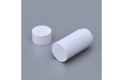 China White Round Plastic Deodorant Tubes With Smooth Surface supplier