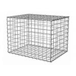 3x1x1m Galfan Decorative Welded Gabion For Garden Wall , Gabion Retaining Wall for sale