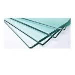 1 4 Flat Edge Frosted Tempered Glass With Customized