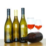 Empty 750ml Bordeaux Wine Glass Bottle With Wooden Cork Lid for sale