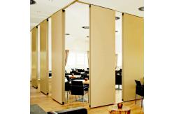 China Operable Mobile Hotel Banquet Hall Aluminum Panel Movable Doors Partition Wall supplier