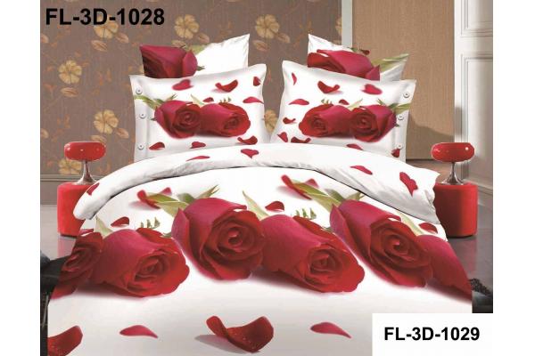 3D Disperse Printed Bedsheet Polyester Sheet Set