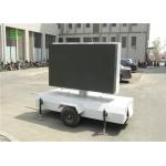 lR1G1B p4.81 Outdoor led mobile digital advertising sign trailer，truck mounted led display for sale