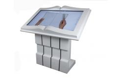 China Interactive Lcd Touch Screen Kiosk , Android Wifi Library Kiosk Machine supplier