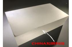 China Thickness 51mm Sapphire Optical Windows Crystal Rough Cube Blocks For Aspherical Dome supplier