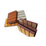 Interior Design Decorative Material Wooden Grooved Acoustic Panel For Function Hall for sale
