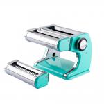 Nickel Plated Hand Operated Pasta Maker 15cm Double Cutters Manual Pasta Maker for sale