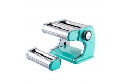 China Nickel Plated Hand Operated Pasta Maker 15cm Double Cutters Manual Pasta Maker supplier