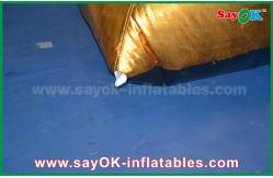 China Outside Promotion Oxford Cloth Inflatable Model Gold Bull for Advertising supplier
