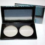 2 Pans Diam 59MM Contour Highlight Palette With Outer Shiny Silver Paper for sale