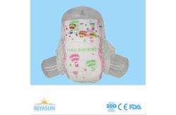 China Leaking Proof Velcro Tape Disposable Baby Diapers With Super Absorbency supplier