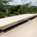 Stable Weighbridge Truck Scale 100 Ton Vehicle Electronic U - Shape Beams for sale