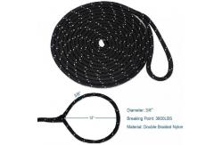 China Double Braided Marine Nylon Reflective Dock Line Boat Anchor Line supplier