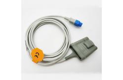 China Reusable GE Adult Soft Tip DB 9 Pin SPO2 Sensor Cable supplier