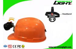 China Hazardous Locations Mining Hard Hat Lights Cap Lamps With Auxiliary Lights supplier
